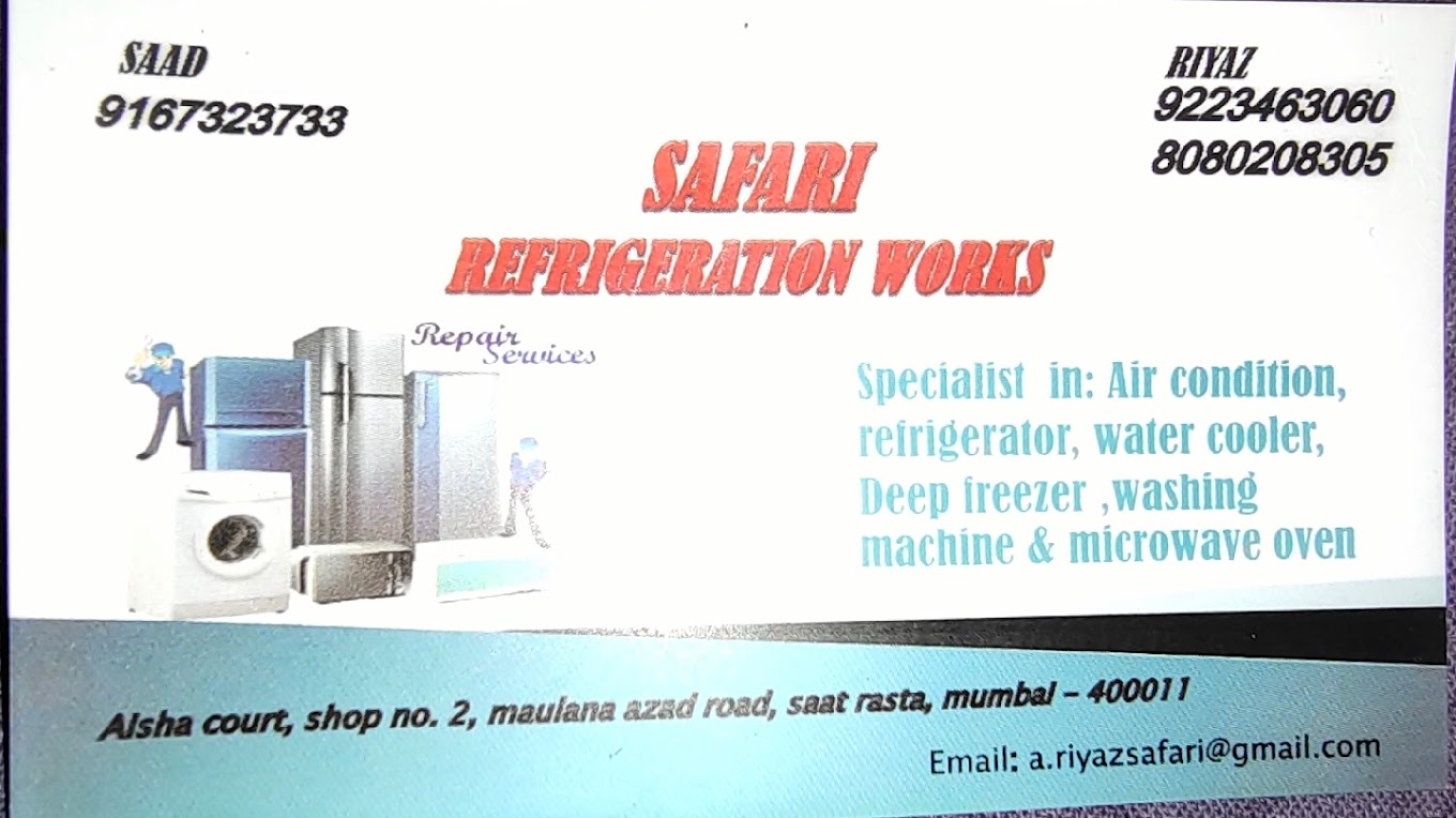 safari refrigeration service